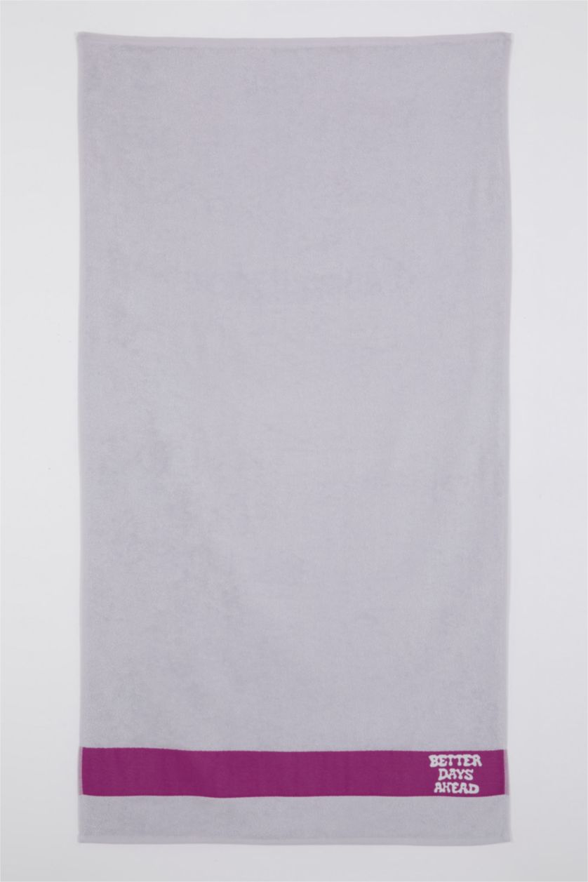 نساء بنفسجي فاتح بشكير بحر نسائي قطن