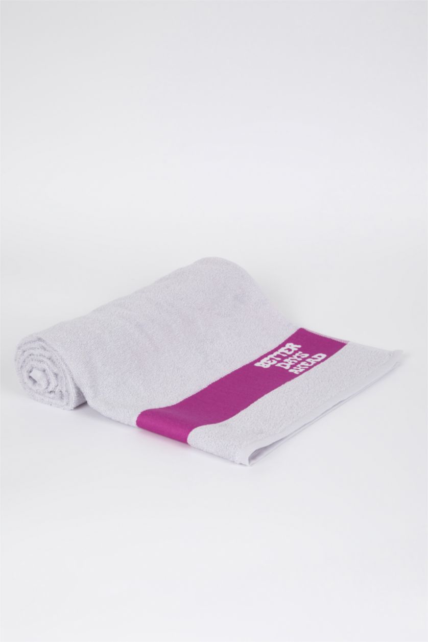 نساء بنفسجي فاتح بشكير بحر نسائي قطن