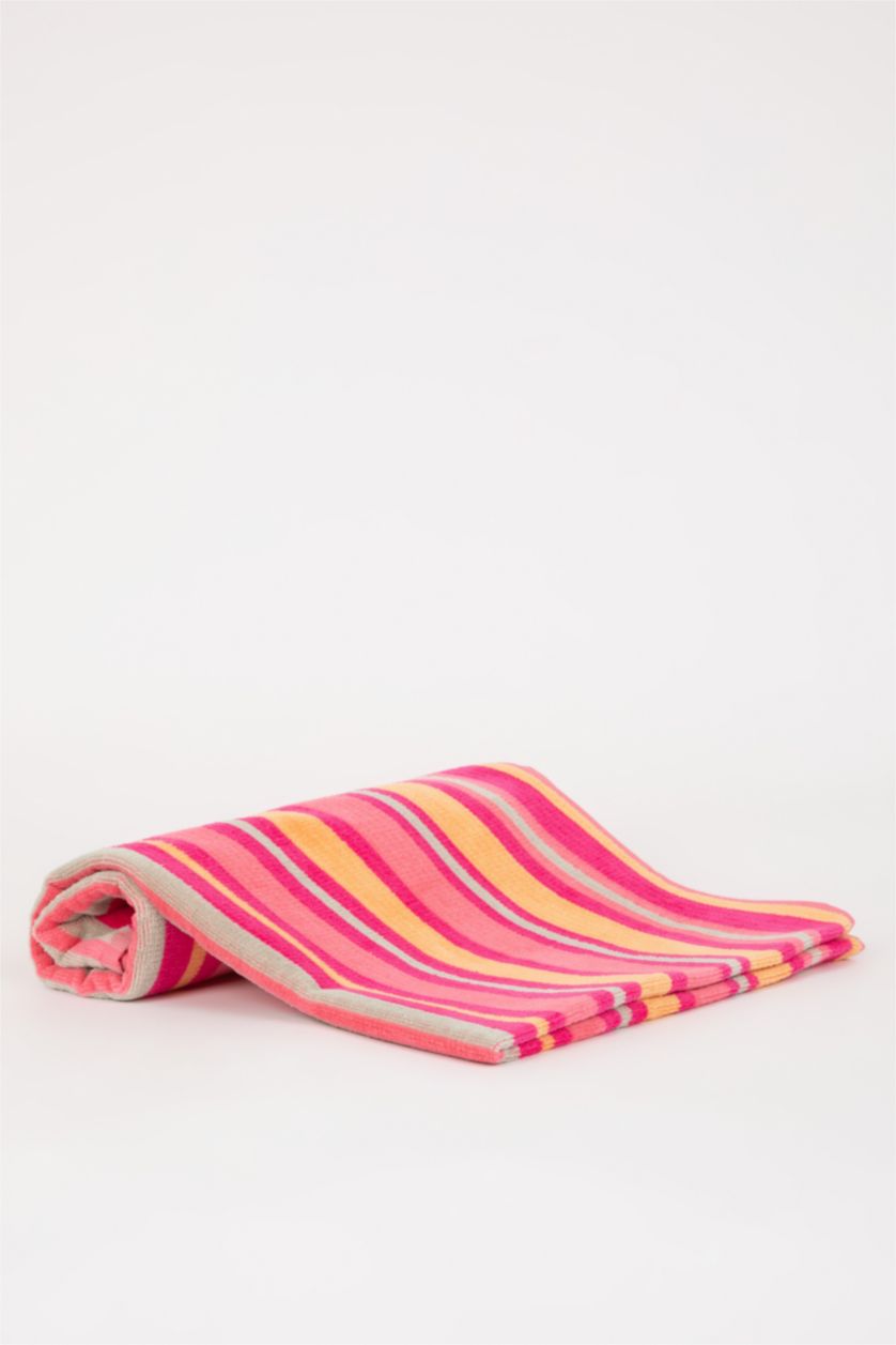 WOMAN Dark Pink منشفة قطن