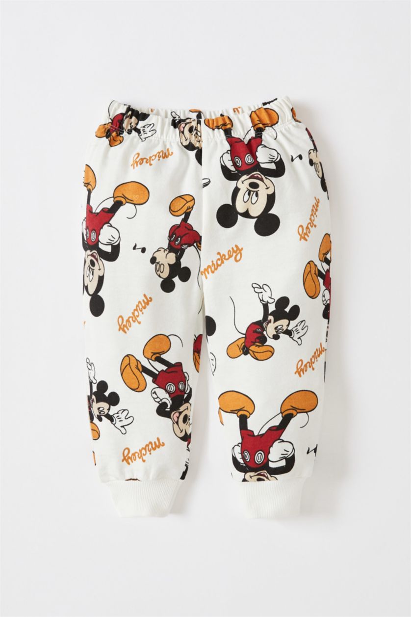 Erkek Bebek Ekru Erkek Bebek Disney Mickey & Minnie 2'li Takım