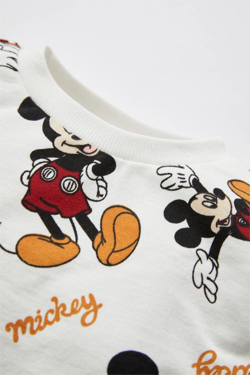 Erkek Bebek Ekru Erkek Bebek Disney Mickey & Minnie 2'li Takım