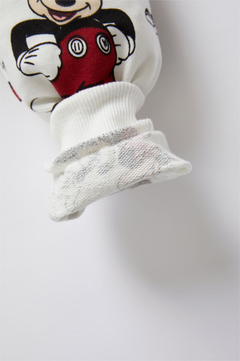 Erkek Bebek Ekru Erkek Bebek Disney Mickey & Minnie 2'li Takım