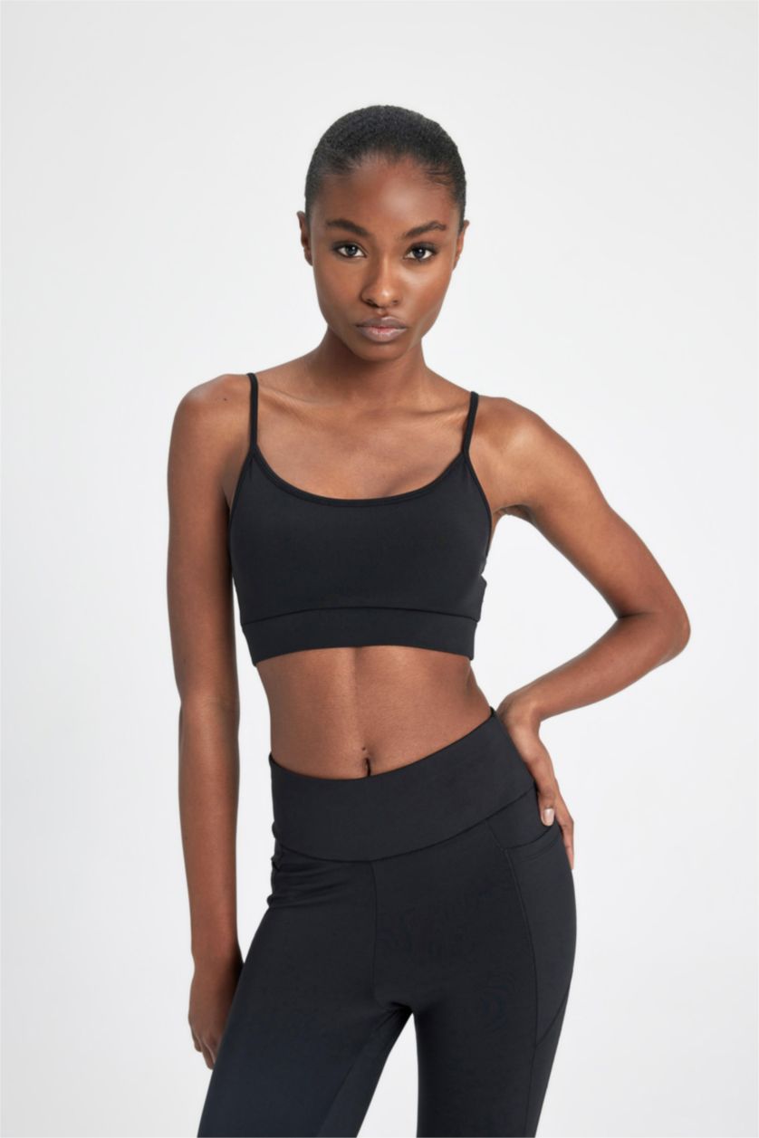 WOMAN Black Sports Bra