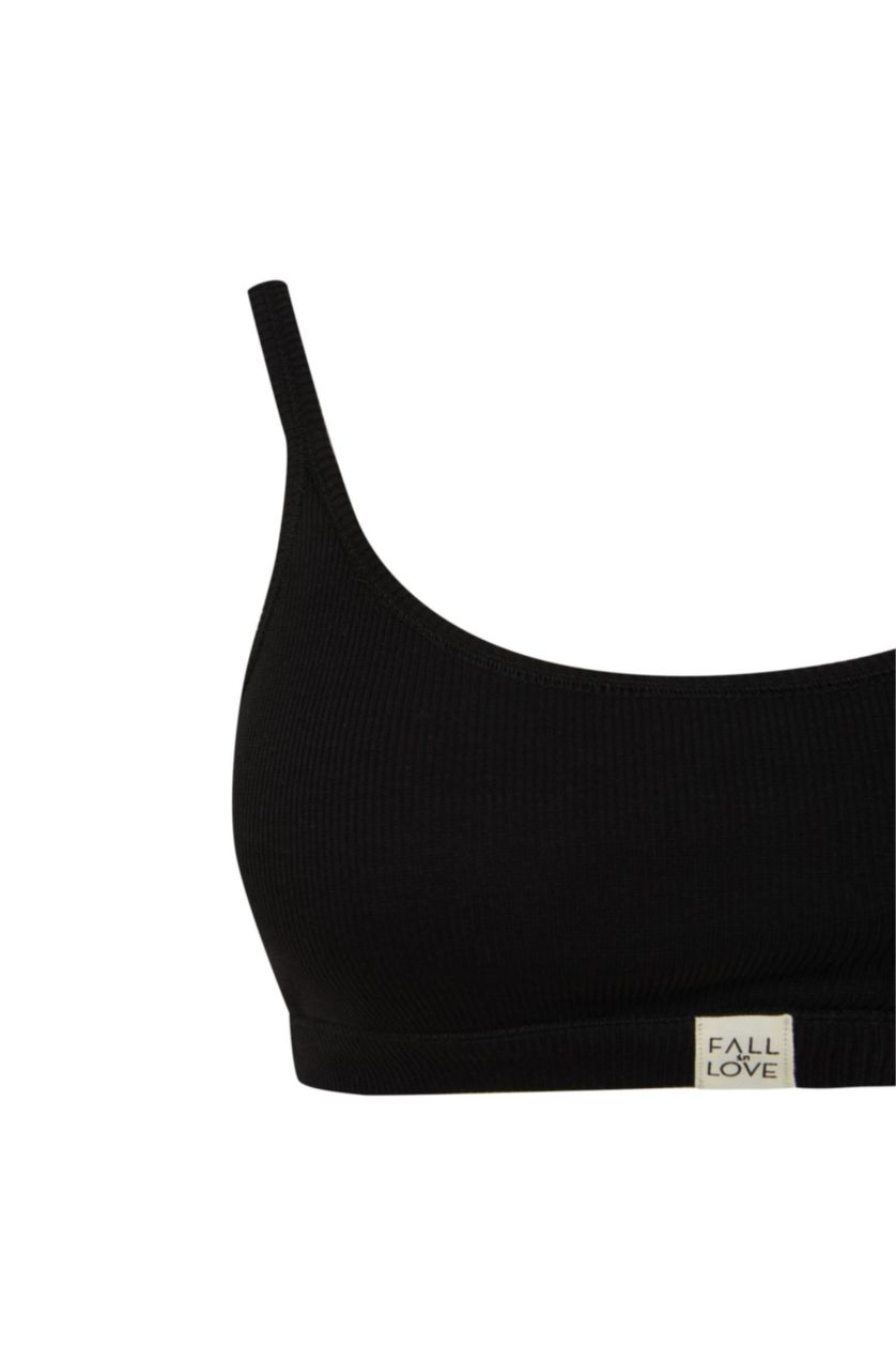 نساء أسود حمالة صدر برا ببطانة من Fall in Love