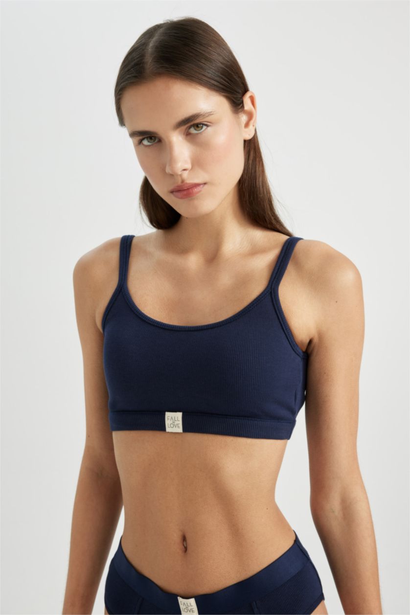 WOMAN NAVY Fall in Love Padded Bra with Removable Pads