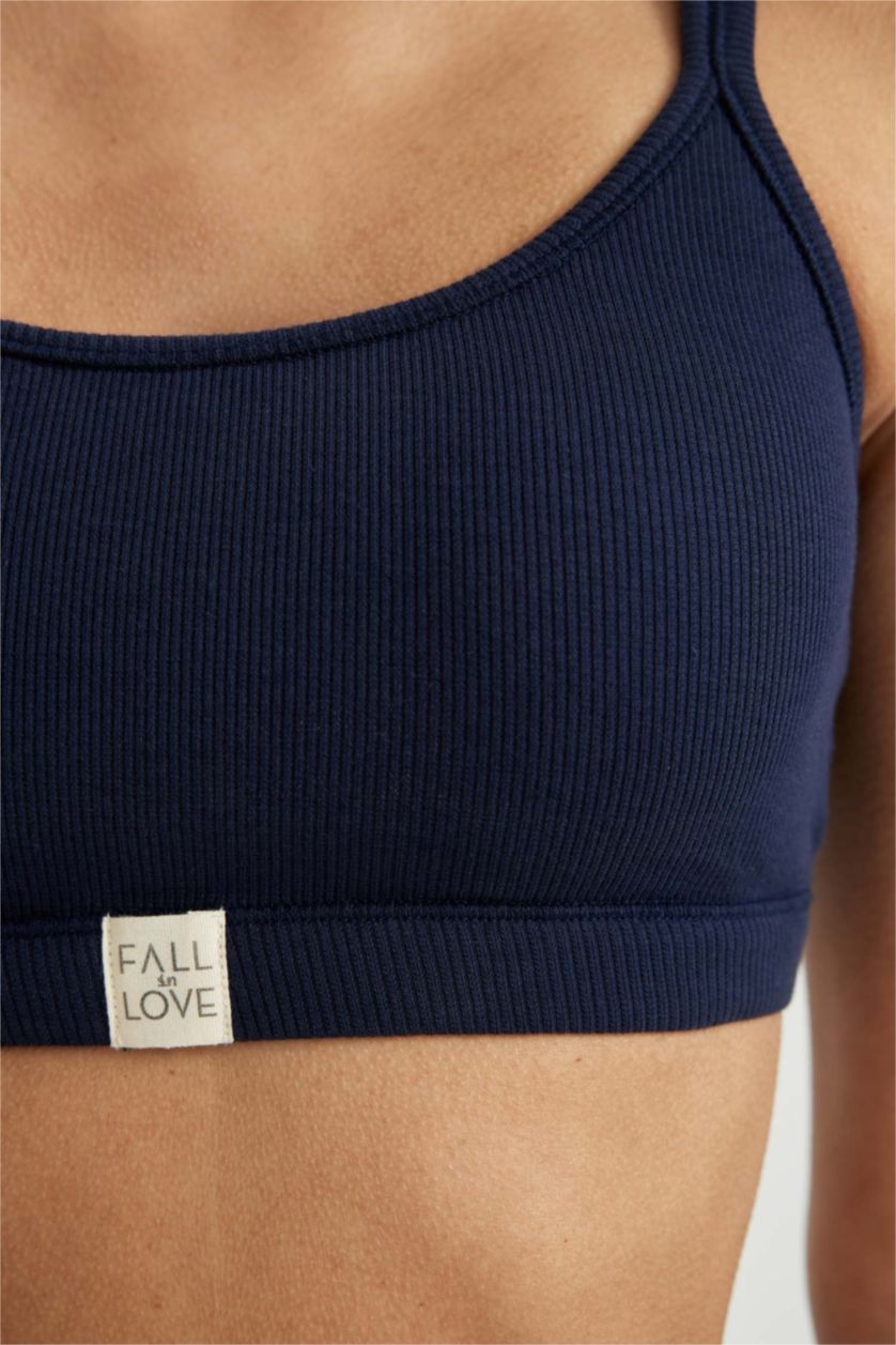 WOMAN NAVY Fall in Love Padded Bra with Removable Pads