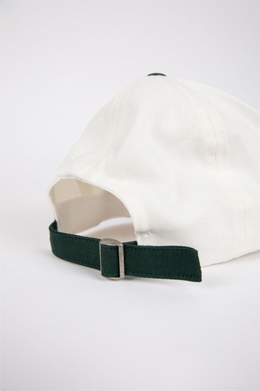 رجالي أخضر غامق قبعة كاب رجالي قطن