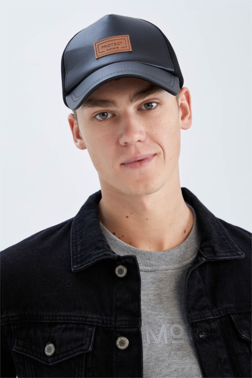 HOMME Noir Casquette de baseball pour hommes