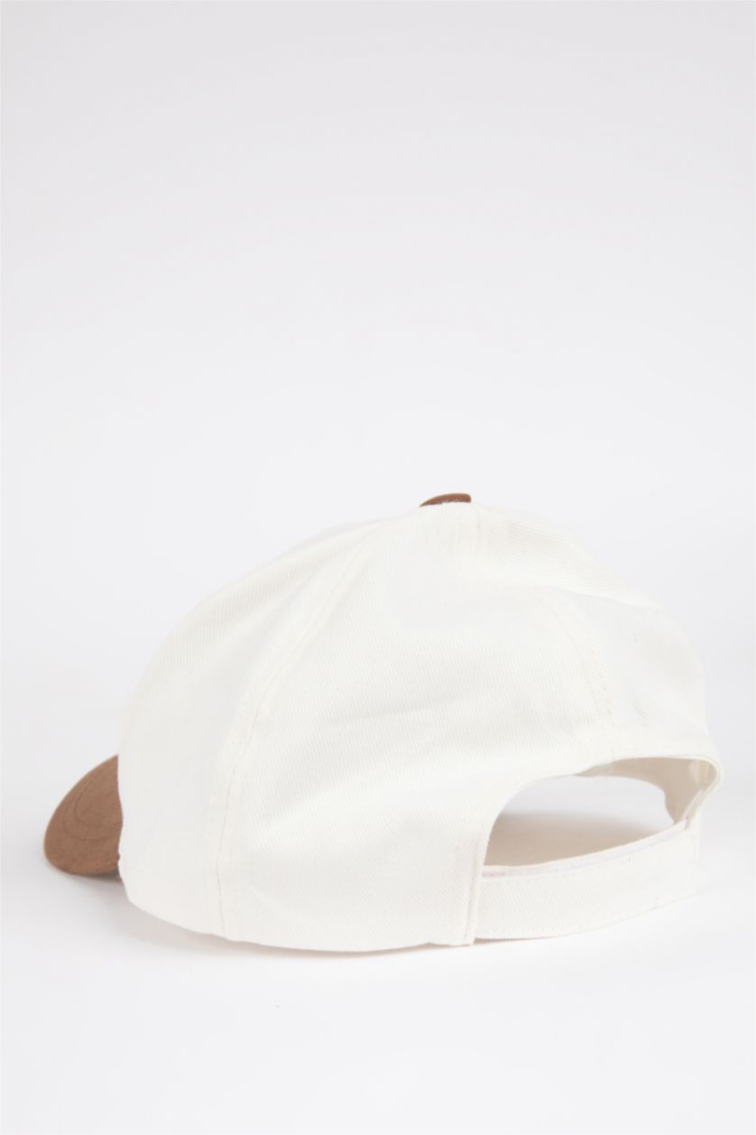 Erkek Kahve Erkek Pamuklu Cap Şapka