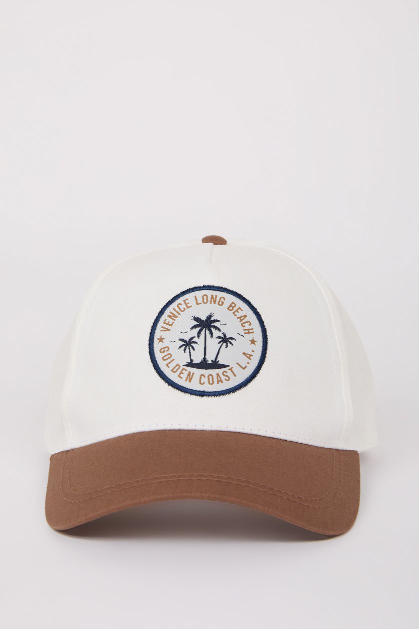 Erkek Karma Erkek Renk Bloklu Pamuklu Cap Şapka