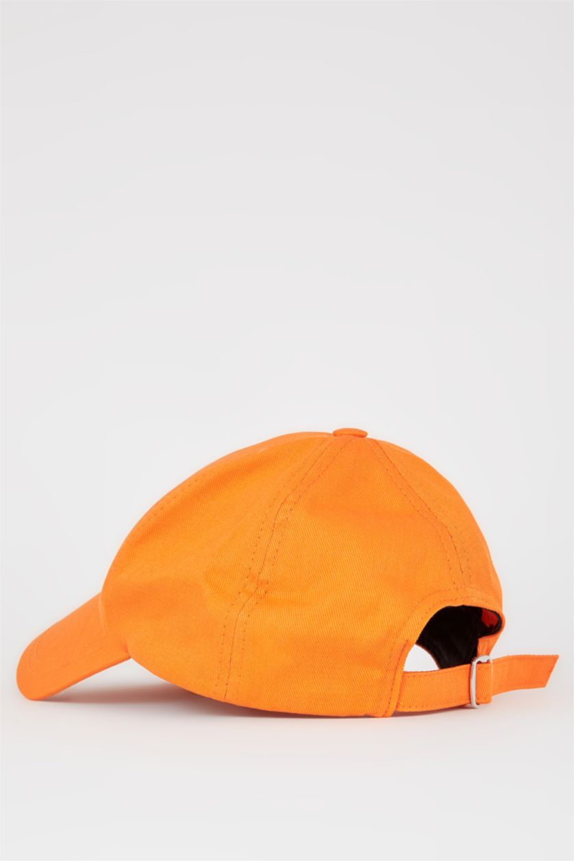 رجال برتقالي قبعة كاب بيسبول اولادي مطرز