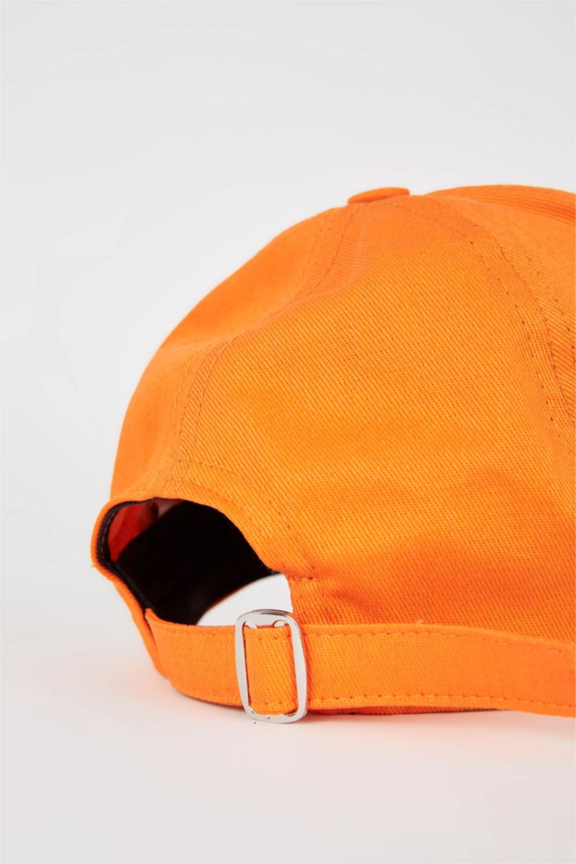 رجال برتقالي قبعة كاب بيسبول اولادي مطرز