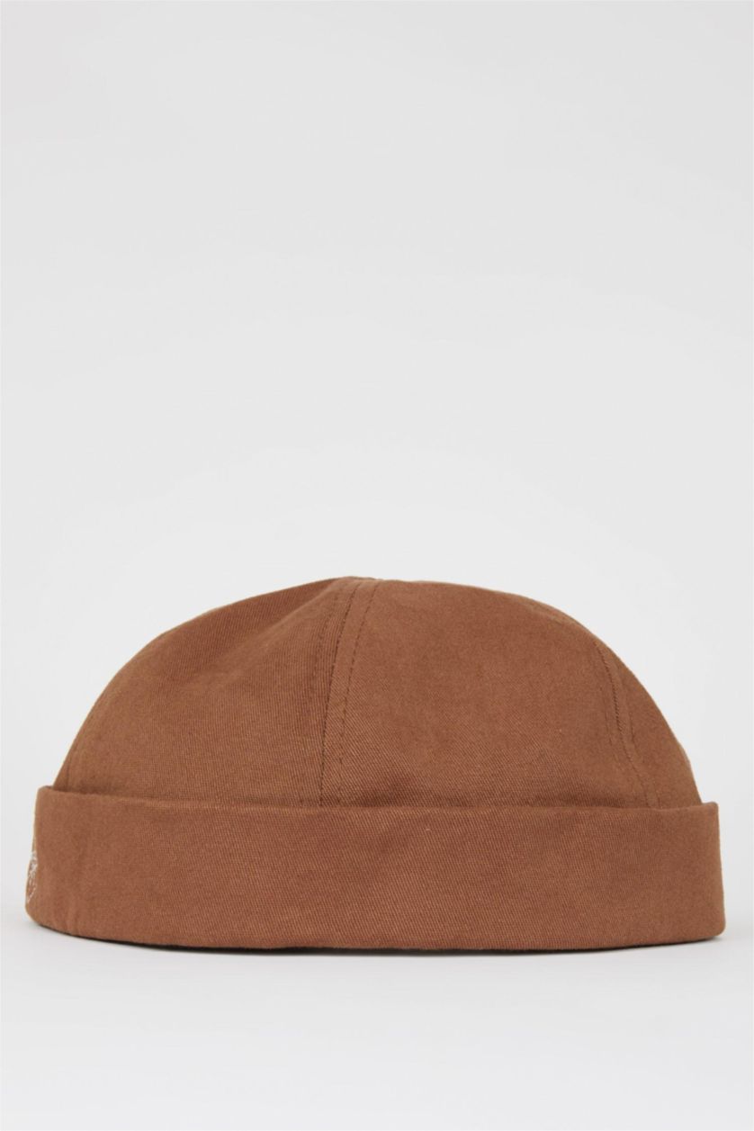 رجال بني قبعة قطن تطريز