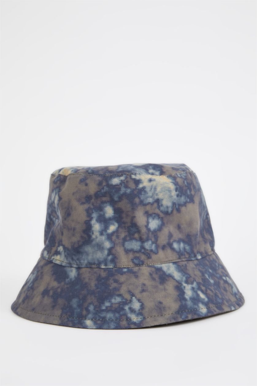 HOMME Vert Chapeau bob brodé pour homme