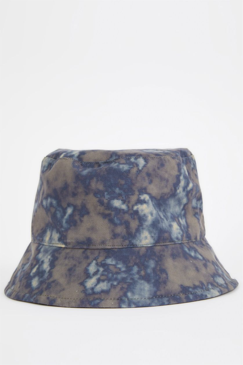 HOMME Vert Chapeau bob brodé pour homme