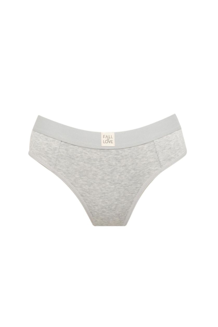 WOMAN Grey Melange Ribana