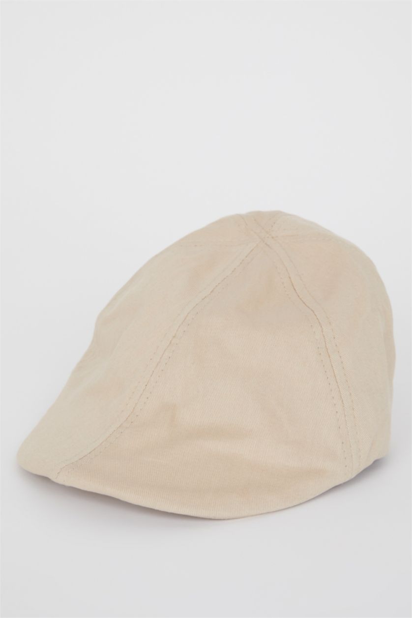 HOMME Beige Chapeau Homme