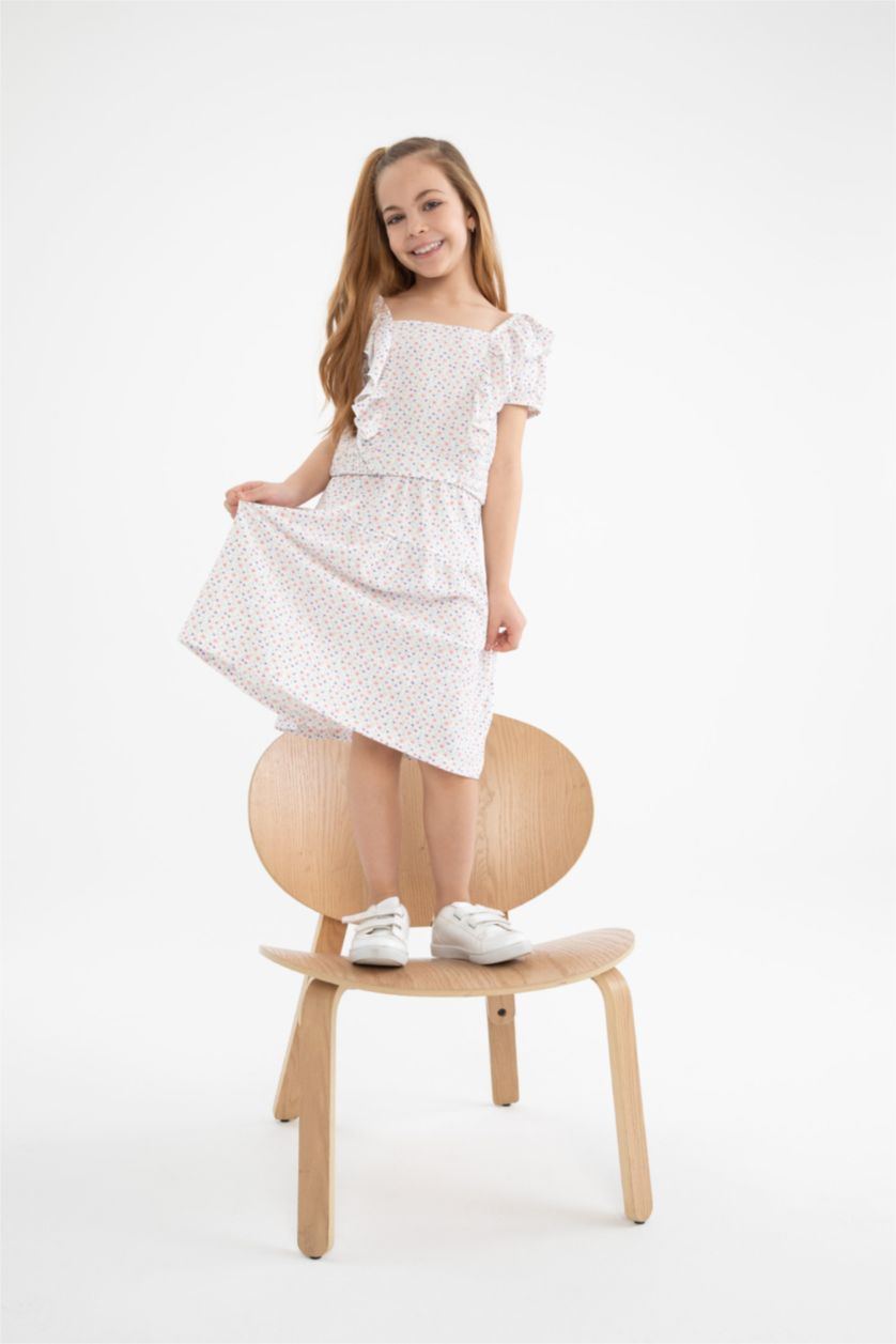 GIRLS & TEENS Sand Girl Patterned Short Sleeve 2-Pack Set