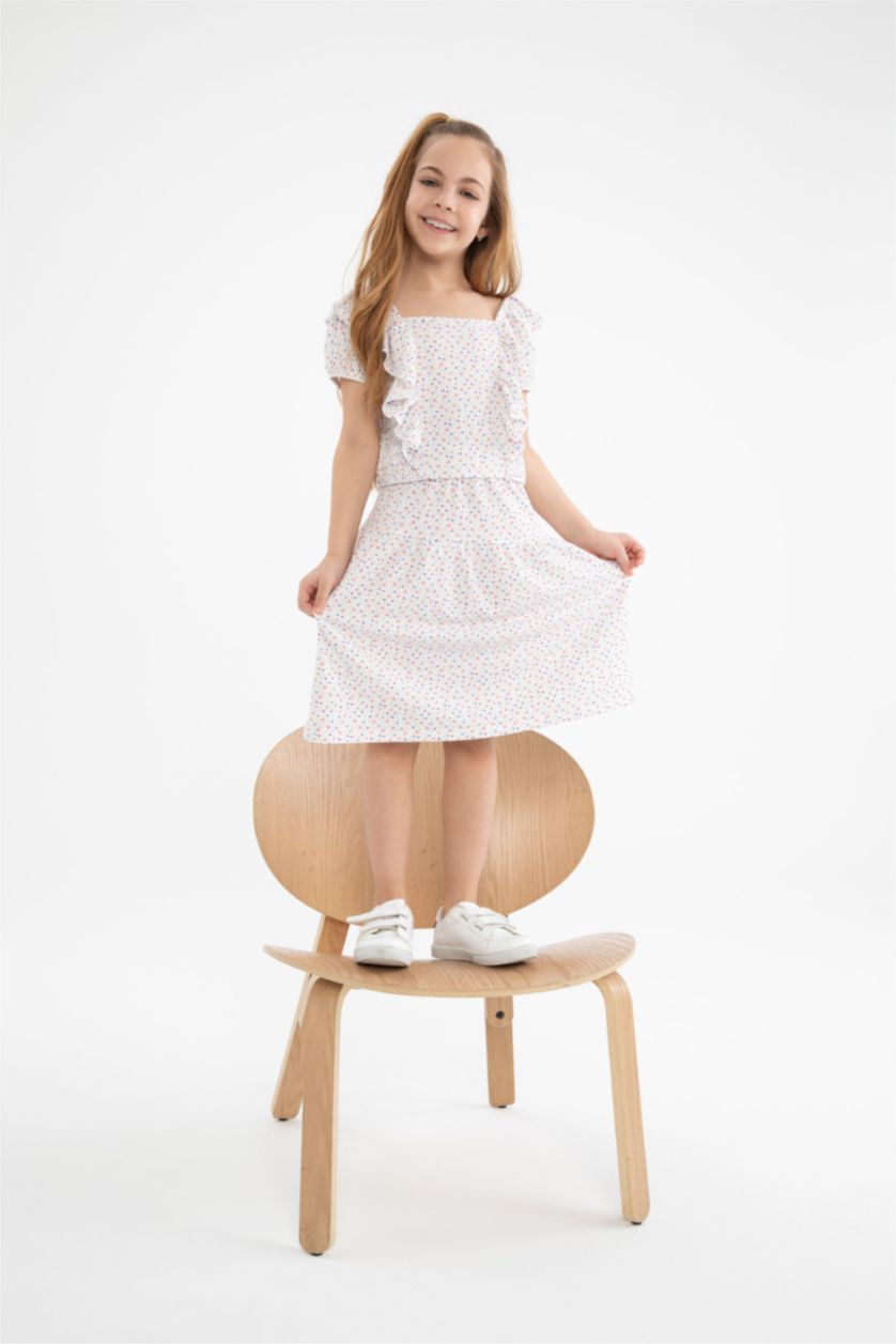 GIRLS & TEENS Sand Girl Patterned Short Sleeve 2-Pack Set