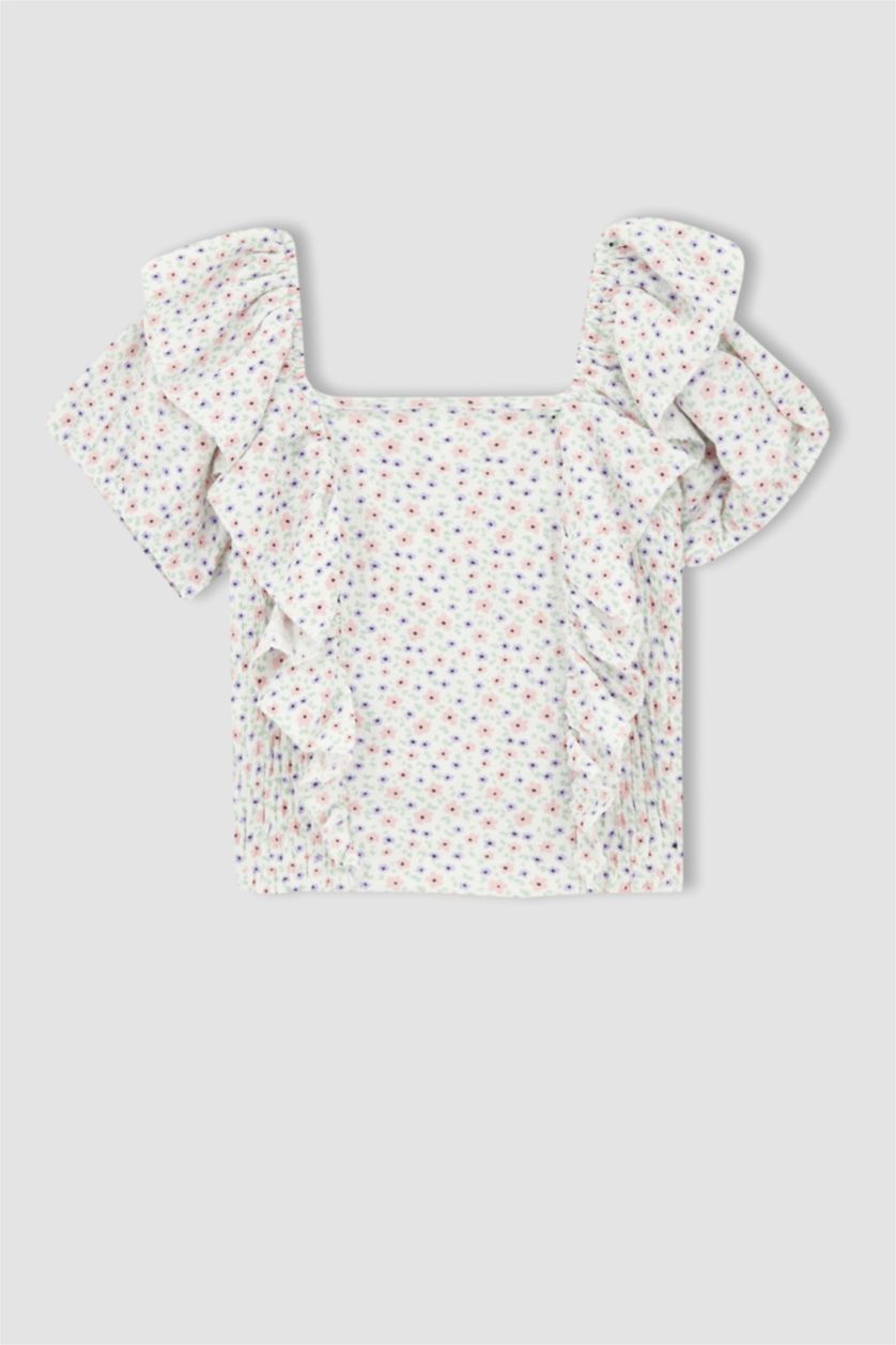 GIRLS & TEENS Sand Girl Patterned Short Sleeve 2-Pack Set