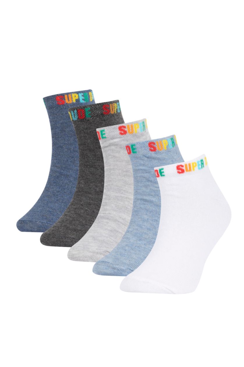 GARÇONS Karma Lot de 5 paires de chaussettes courtes en coton pour garçon