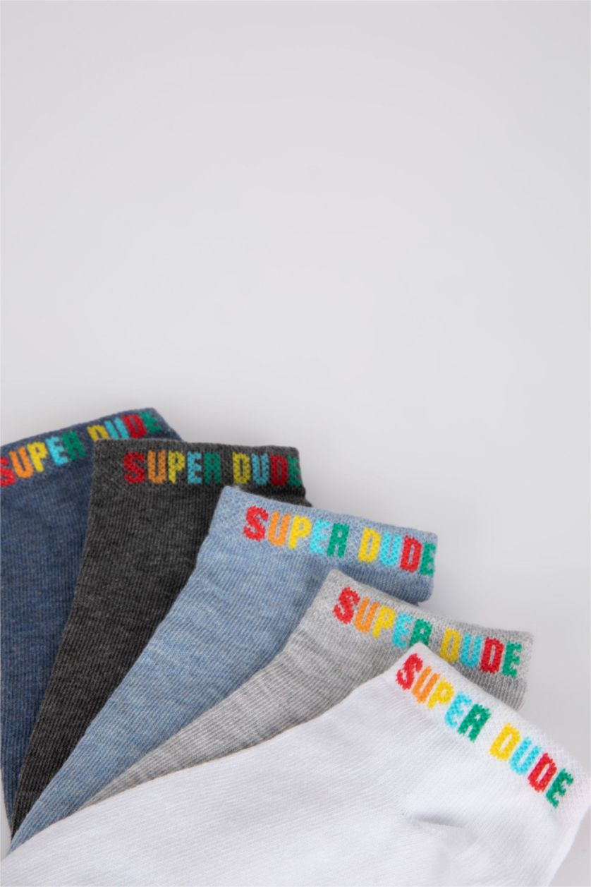 GARÇONS Karma Lot de 5 paires de chaussettes courtes en coton pour garçon