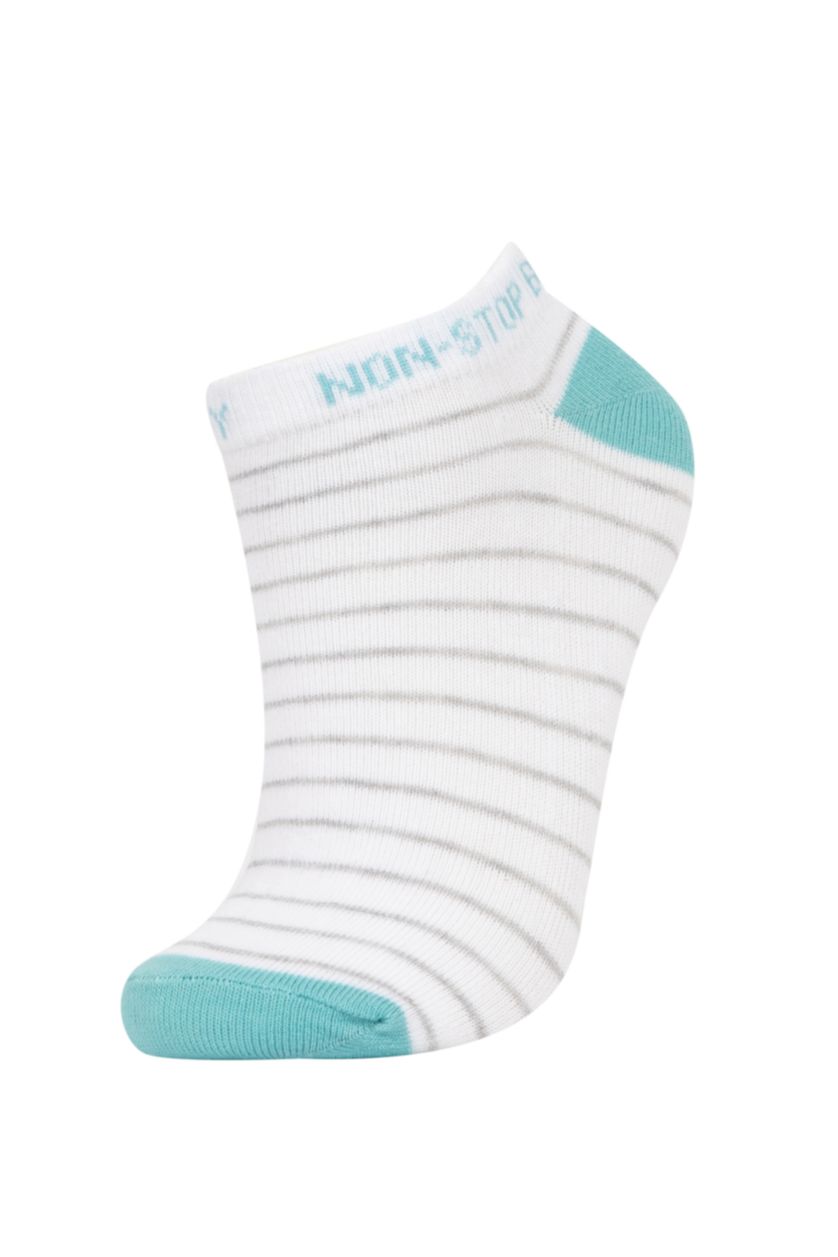 Erkek Çocuk - Genç Erkek Karma Erkek Çocuk Baskılı 7'li Pamuklu Patik Çorap