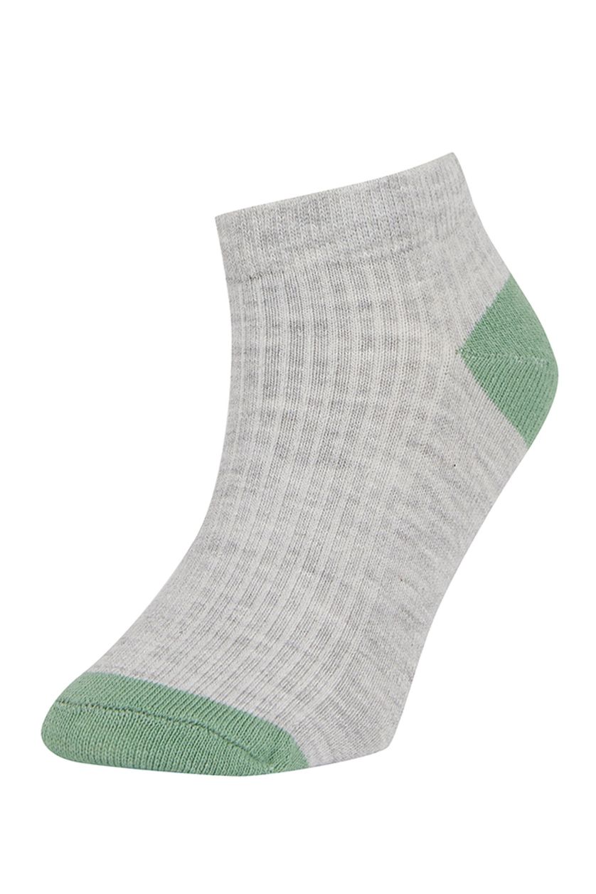 Boys & Teens Grey Boys Cotton 5 Pack Short Socks