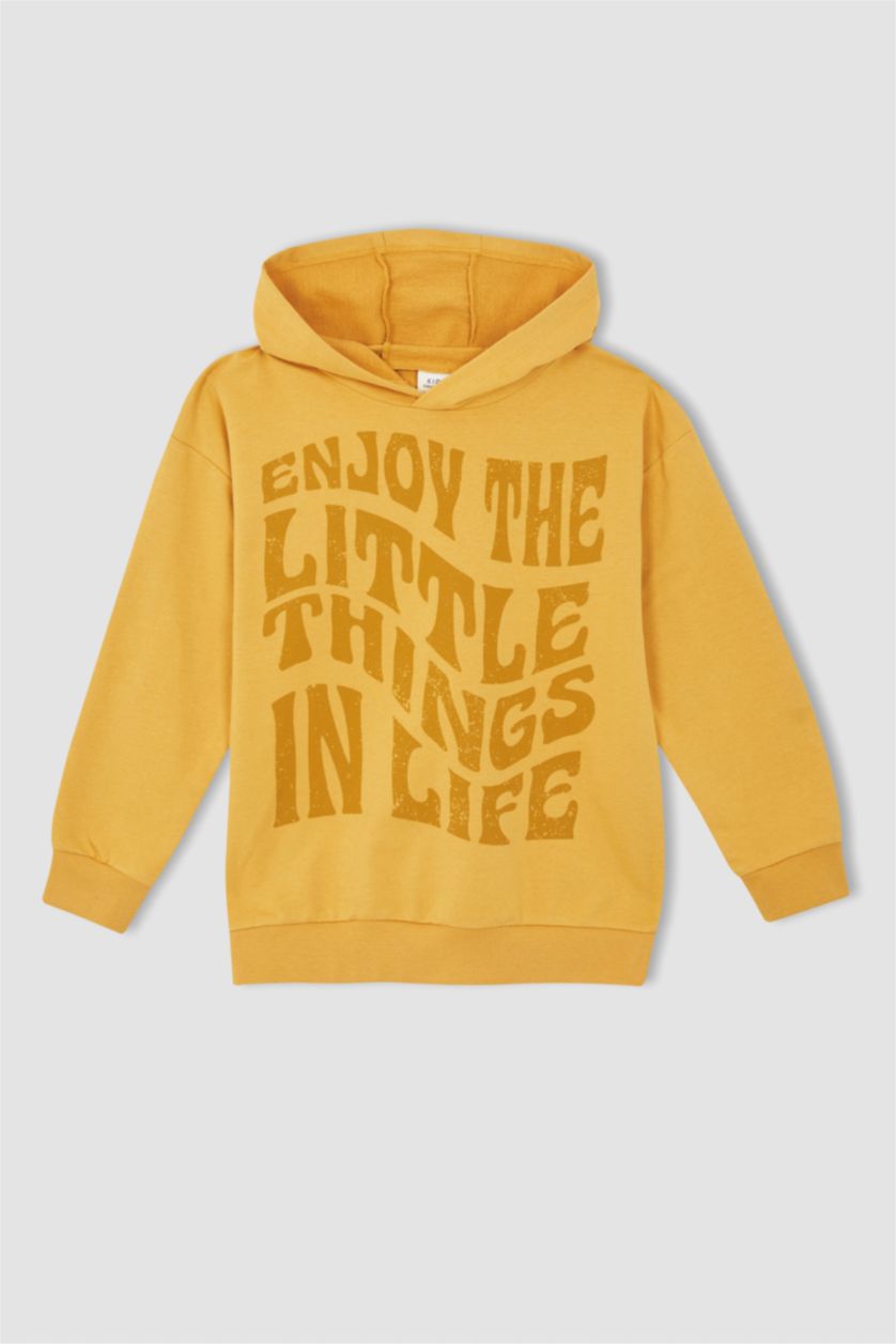 Мальчики и подростки Желтый Свитшот