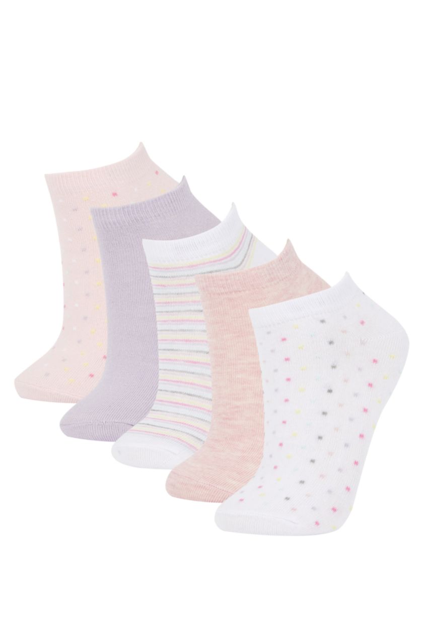 WOMAN Karma Women's Cotton 5 Pack Short Socks