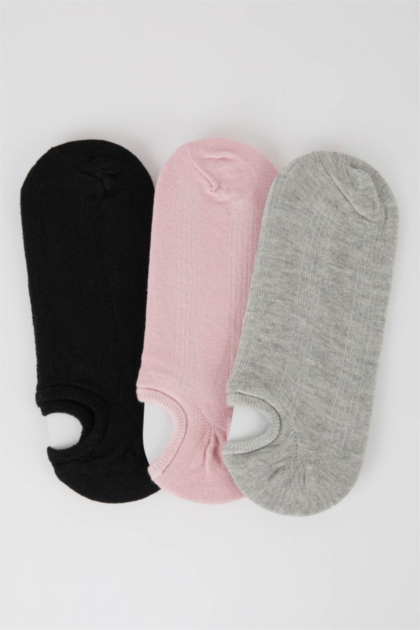 WOMAN MIXED 3 piece Cotton Step Socks
