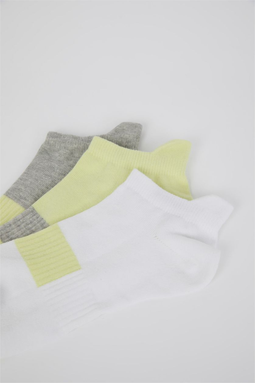 FEMME Karma Lot de 3 paires de chaussettes courtes en coton pour femme