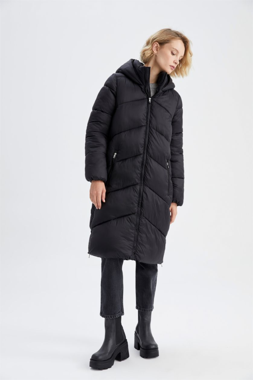 Kadın Siyah Parka