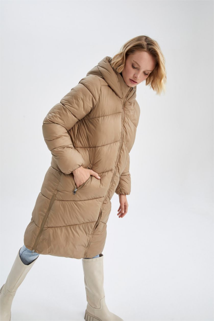 Kadın Camel Parka