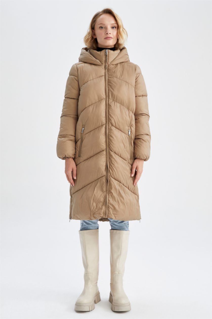 Kadın Camel Parka