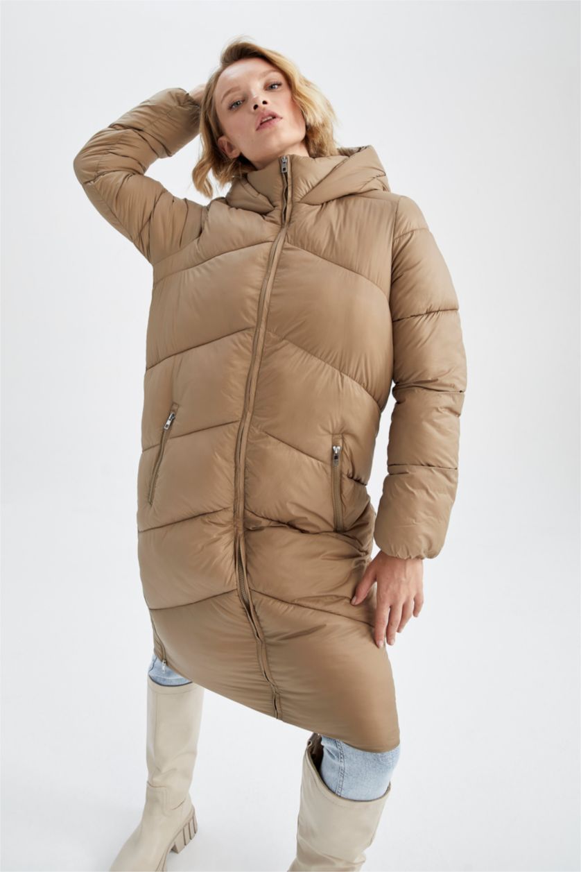 Kadın Camel Parka