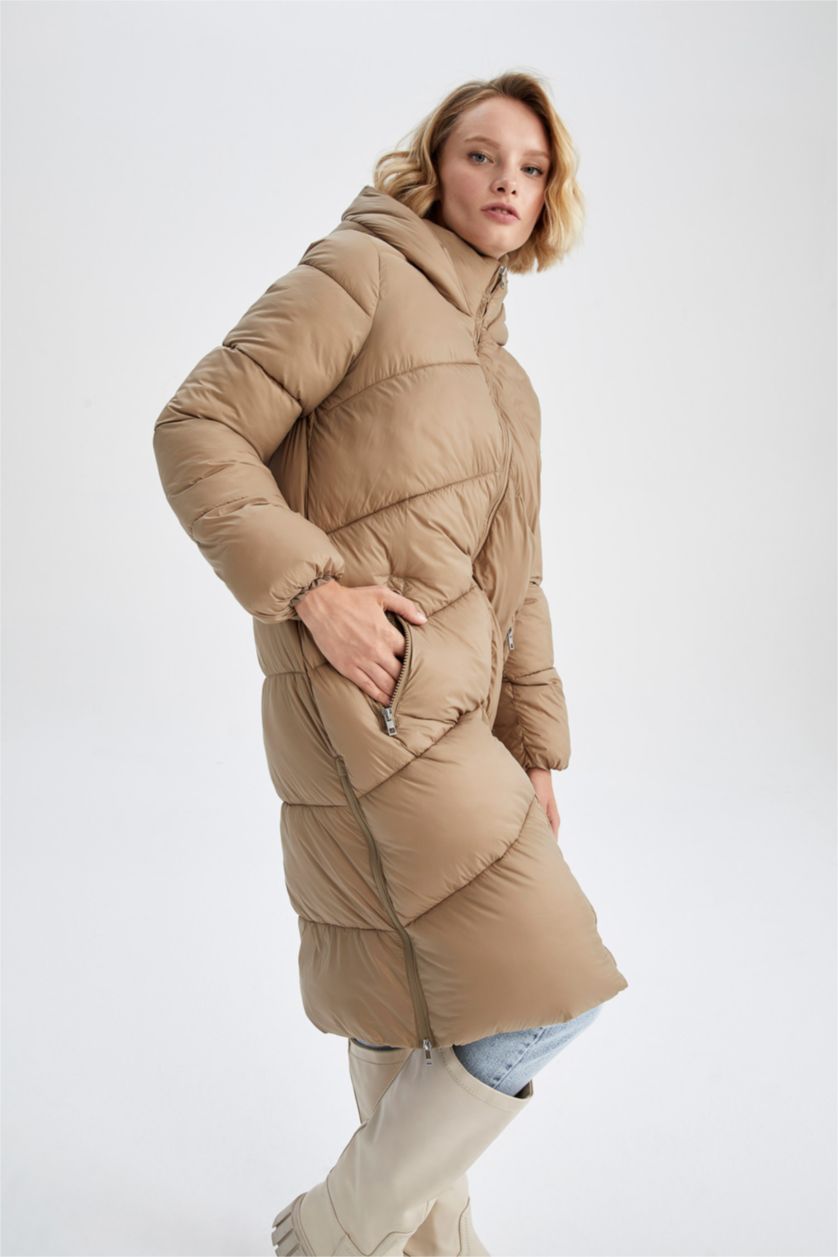 Kadın Camel Parka