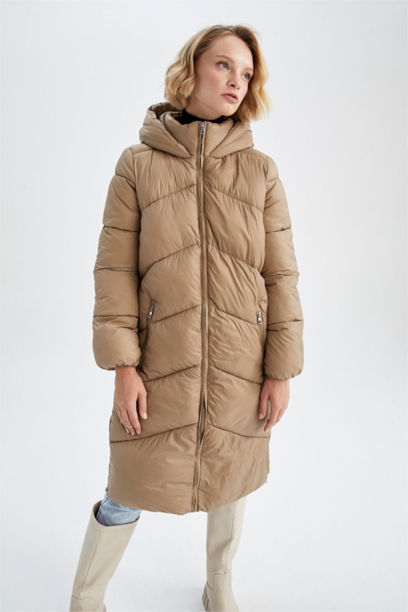 Kadın Camel Parka