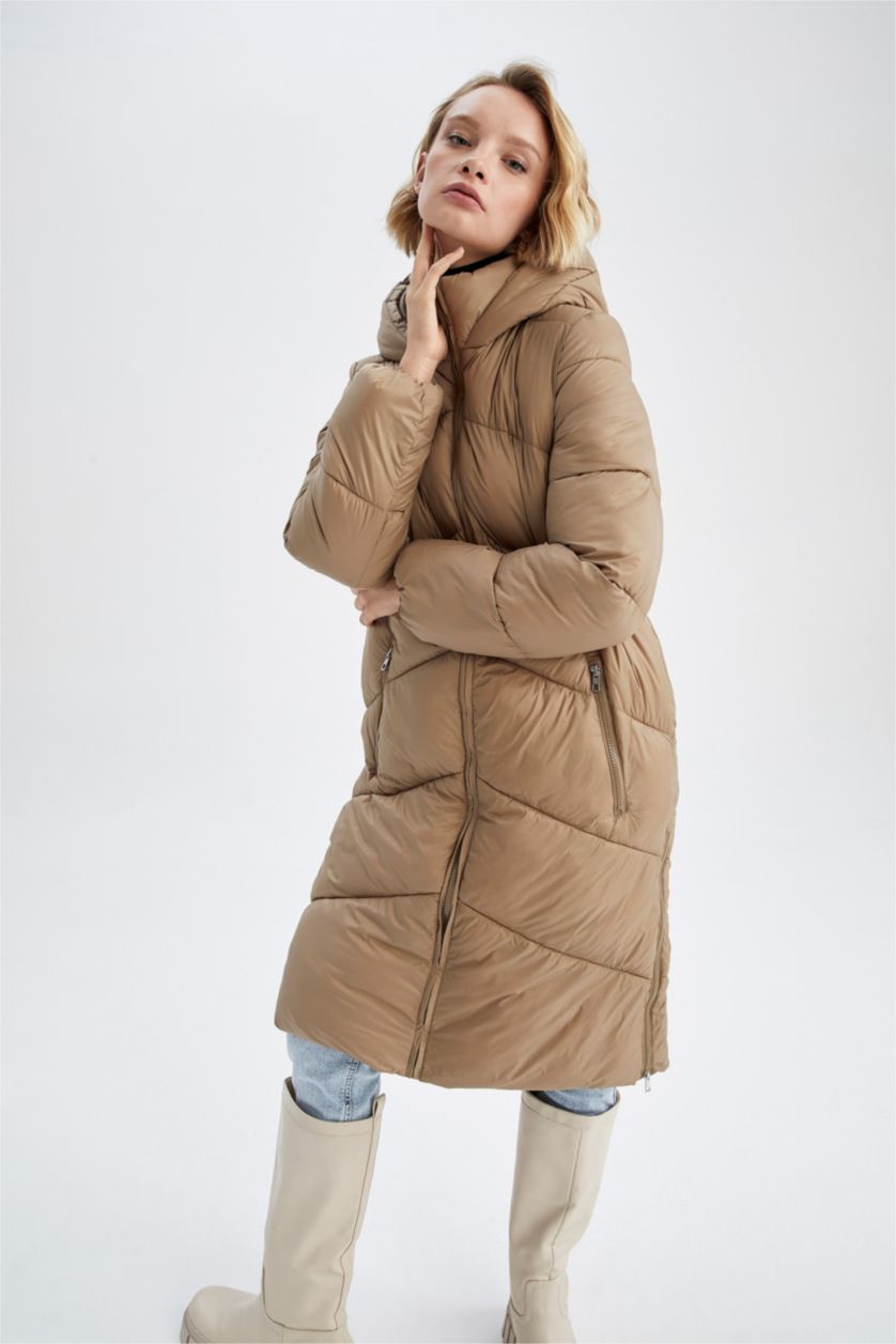 Kadın Camel Parka
