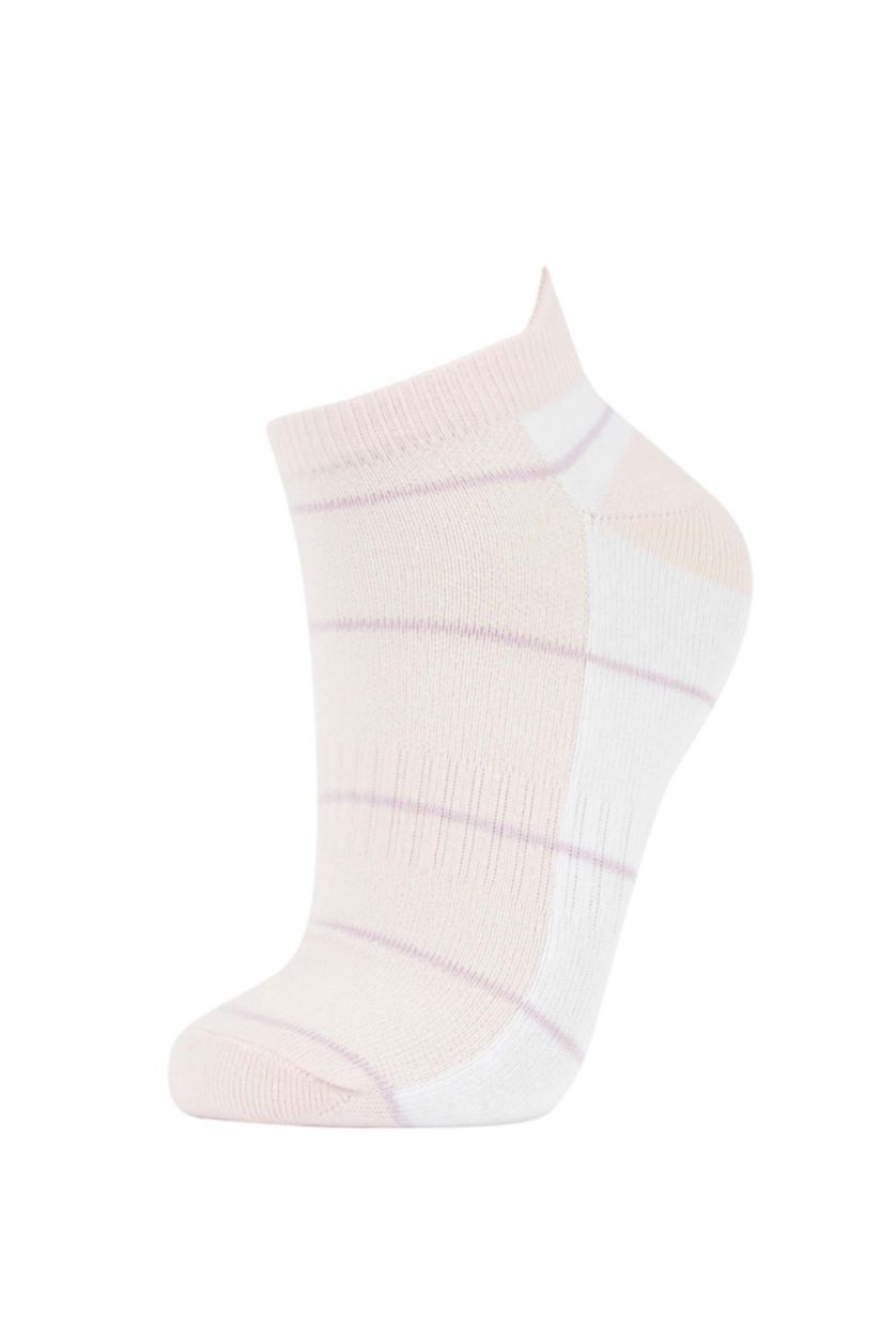 Kadın Karma Kadın 3'lü Pamuklu Spor Çorap