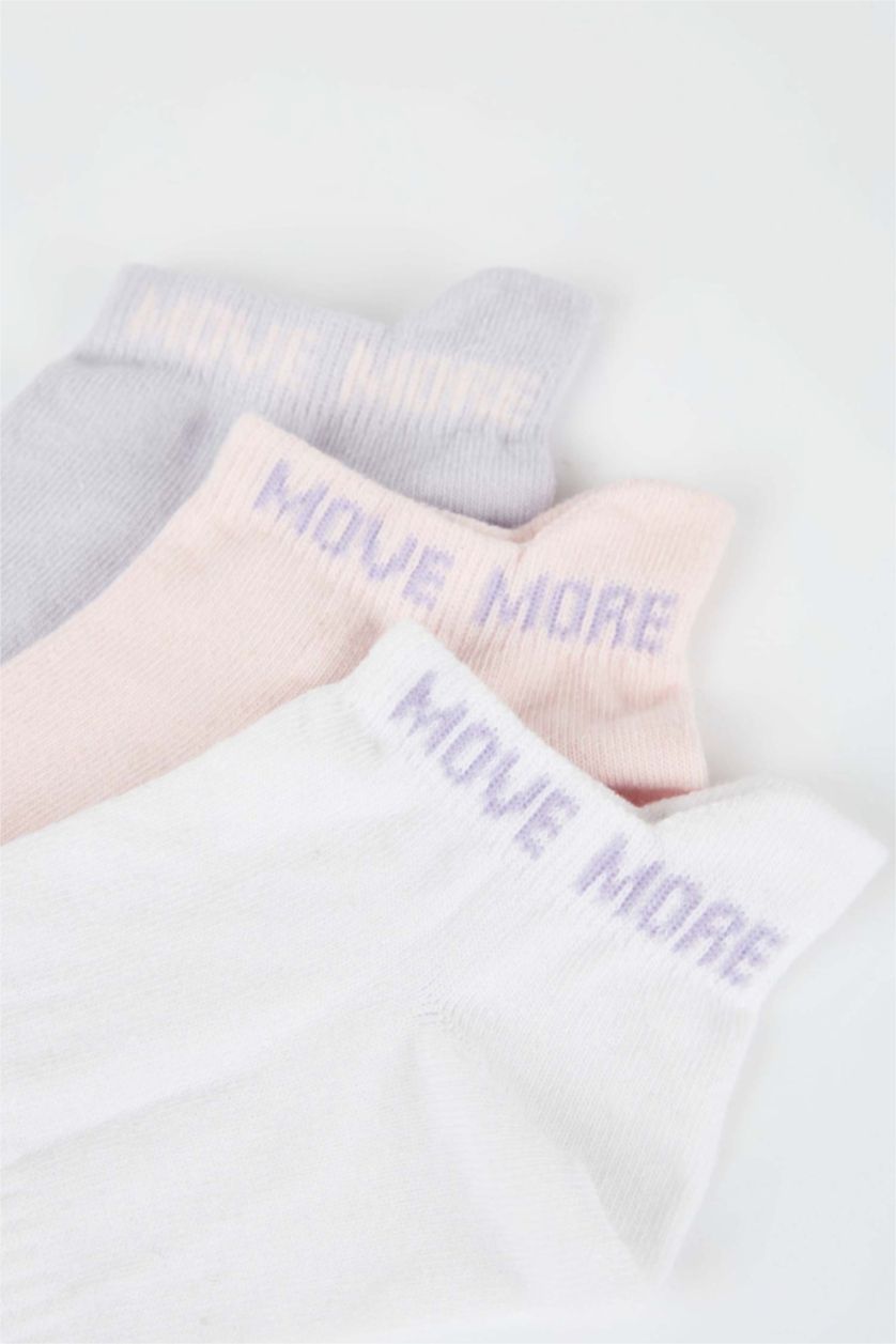 WOMAN MIXED 3 piece Cotton Short Socks