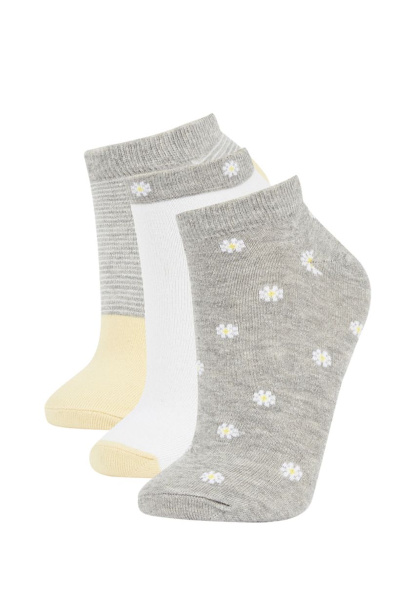 WOMAN Karma 3 piece Cotton Short Socks