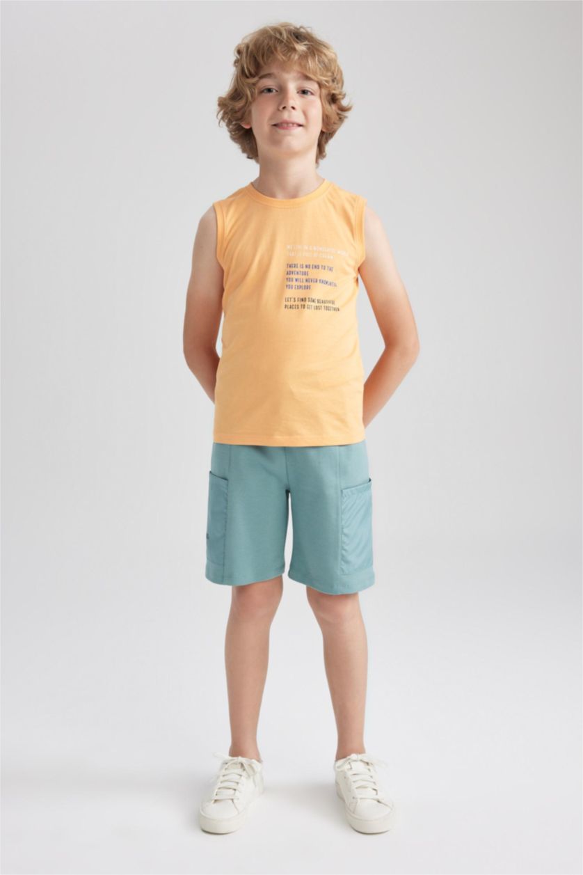 أولاد سيموني أندر شيرت ولادي قصة عادية بدون أكمام