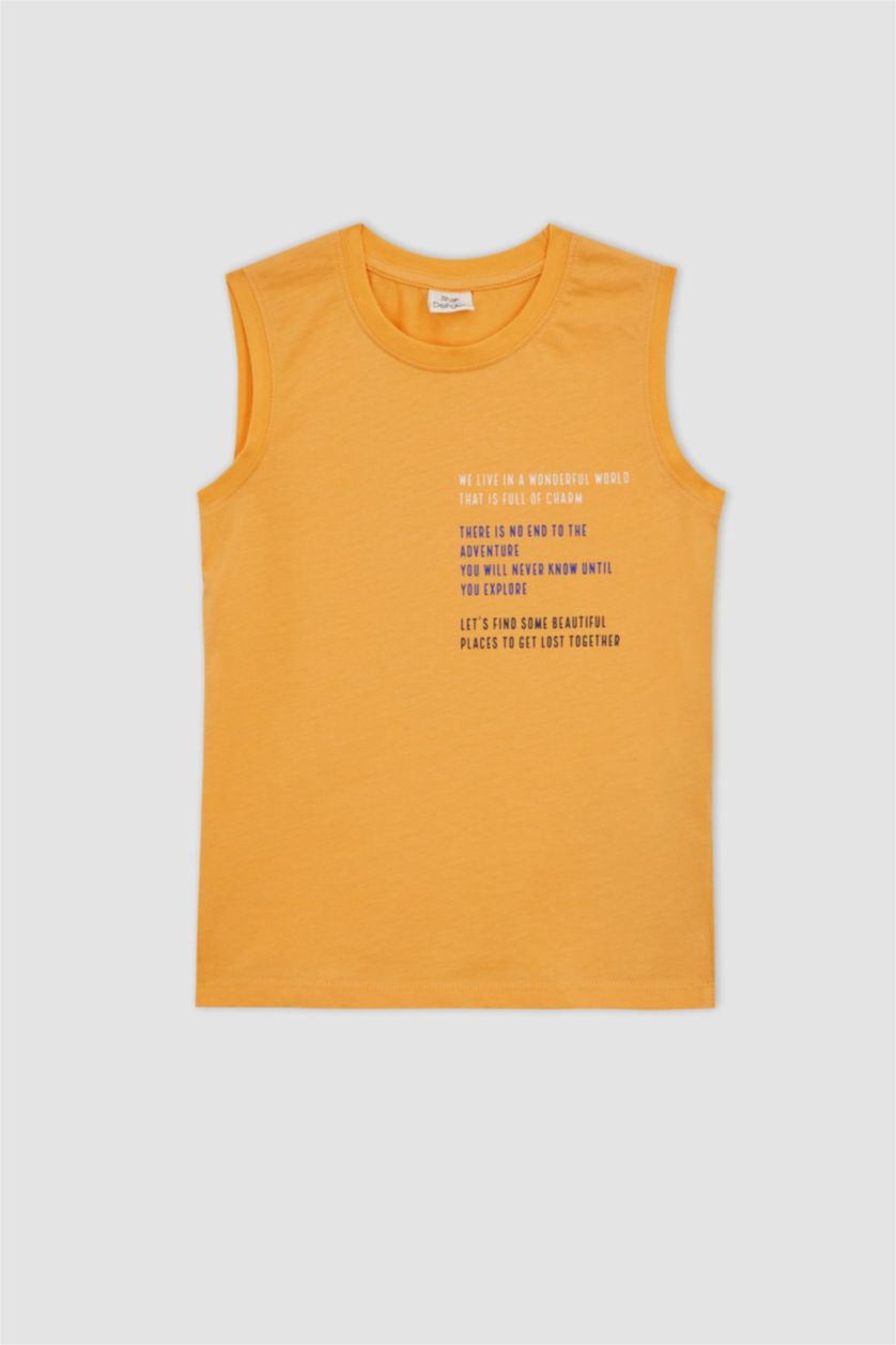 أولاد سيموني أندر شيرت ولادي قصة عادية بدون أكمام