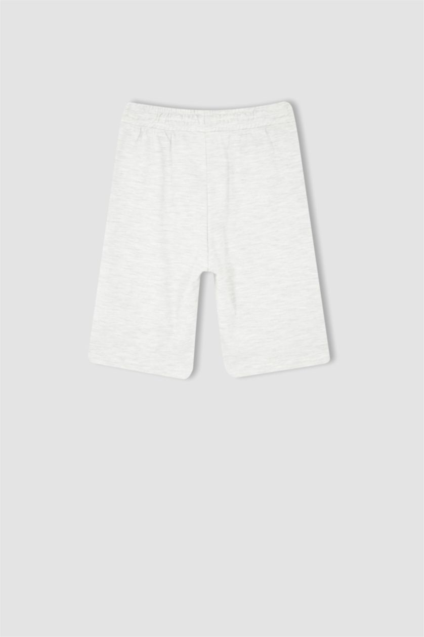 GARÇONS Gris Clair Pantalon large en viscose