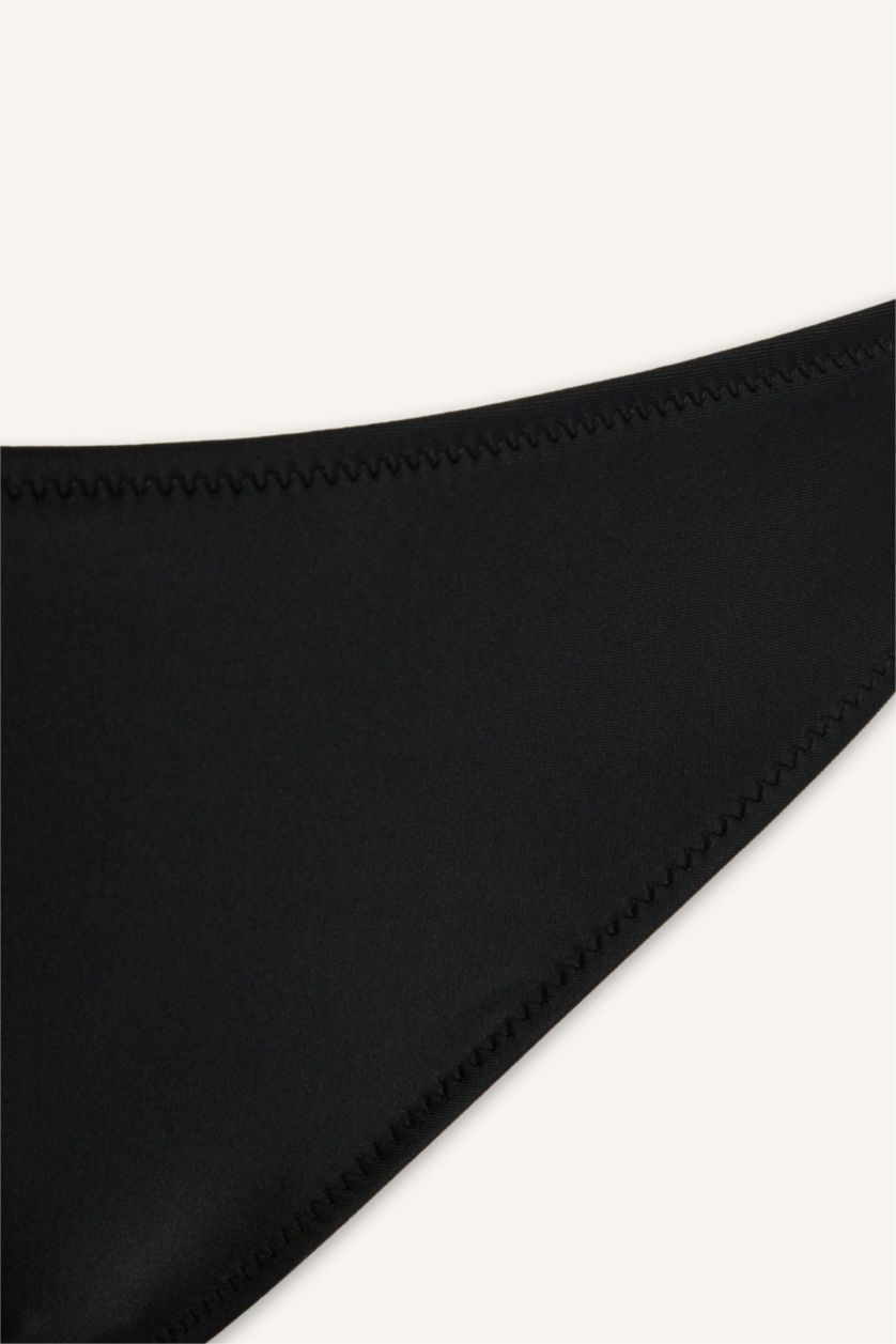 FEMME Noir Bas de bikini Coupe régulière