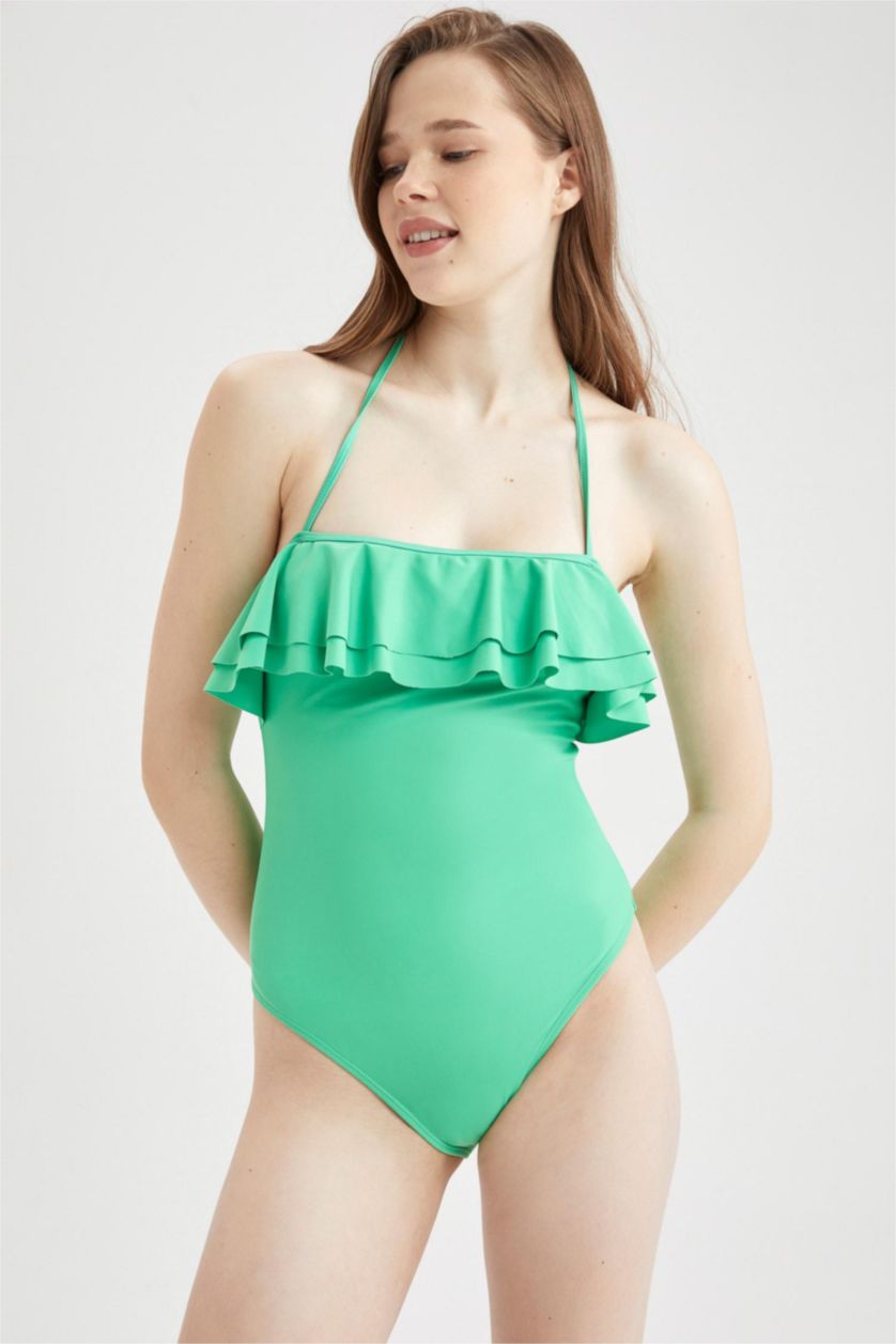 Kadın Açık Yeşil Mayo