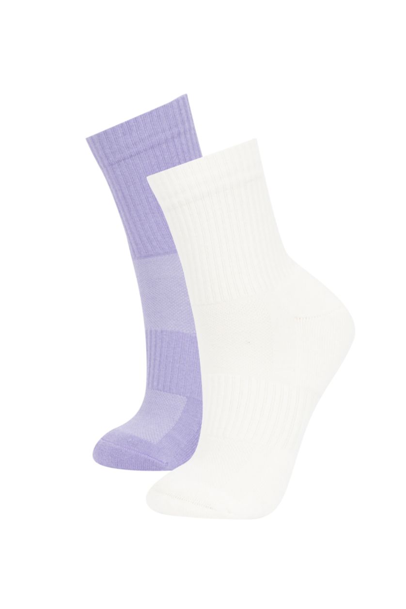 Woman Lila Büyük Women Defacto Fit 2-Pack Cotton Sports Socks
