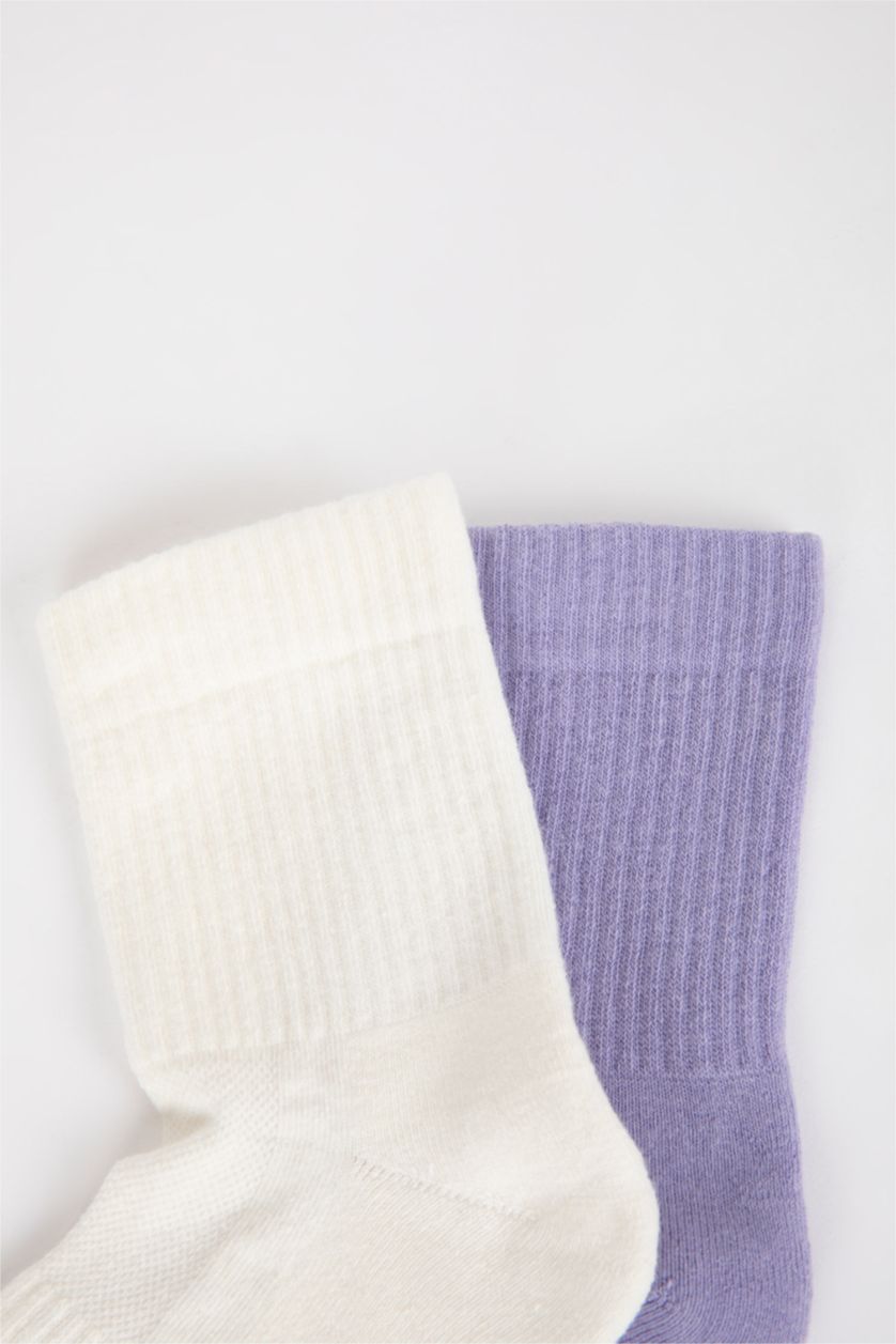 Woman Lila Büyük Women Defacto Fit 2-Pack Cotton Sports Socks