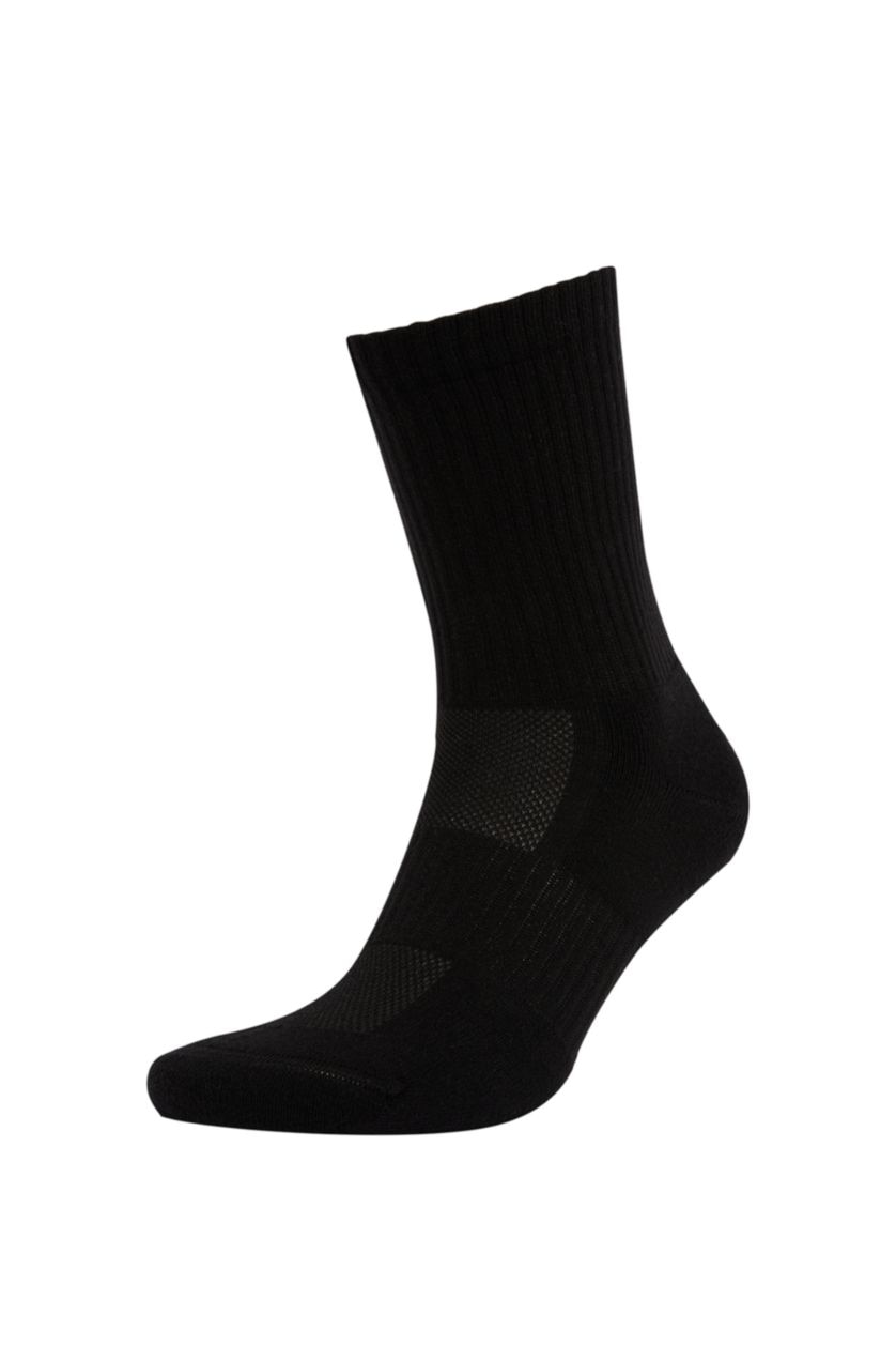 Women Black 2 piece Sports Socks
